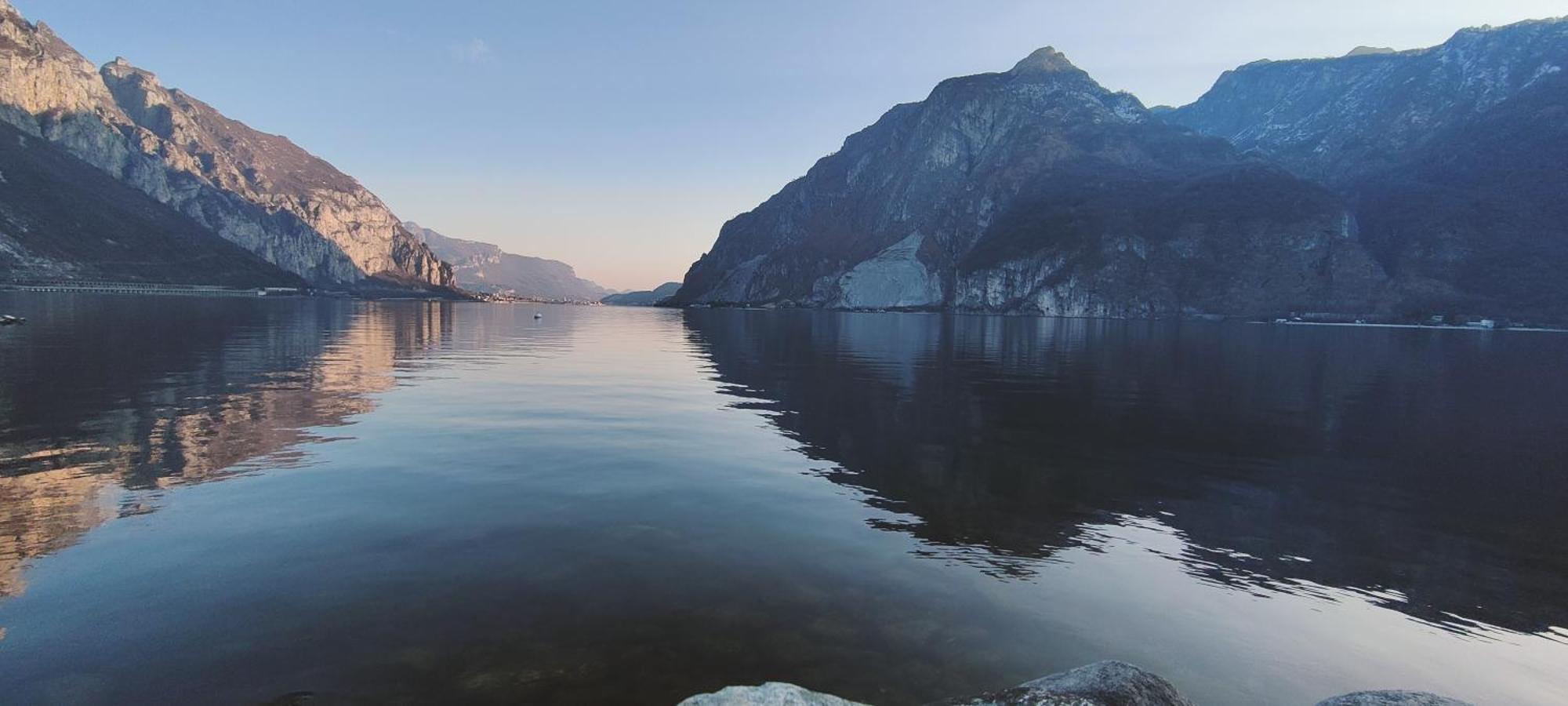 Lake Como Casa La Rosa Abbadia Lariana Exterior foto