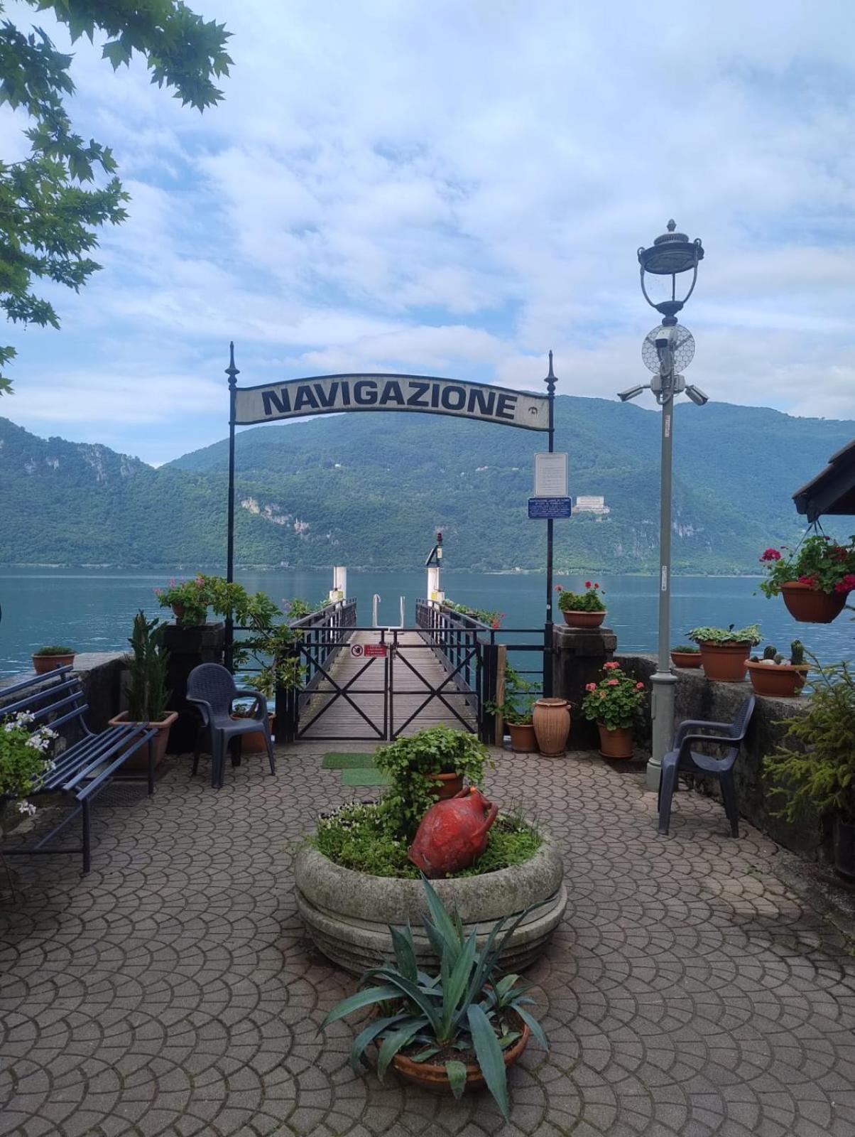Lake Como Casa La Rosa Abbadia Lariana Exterior foto